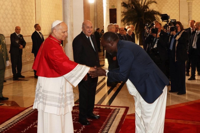Uganda’s Ambassador to Algeria Attends Pope Leo XIV’s Historic Mass in Annaba