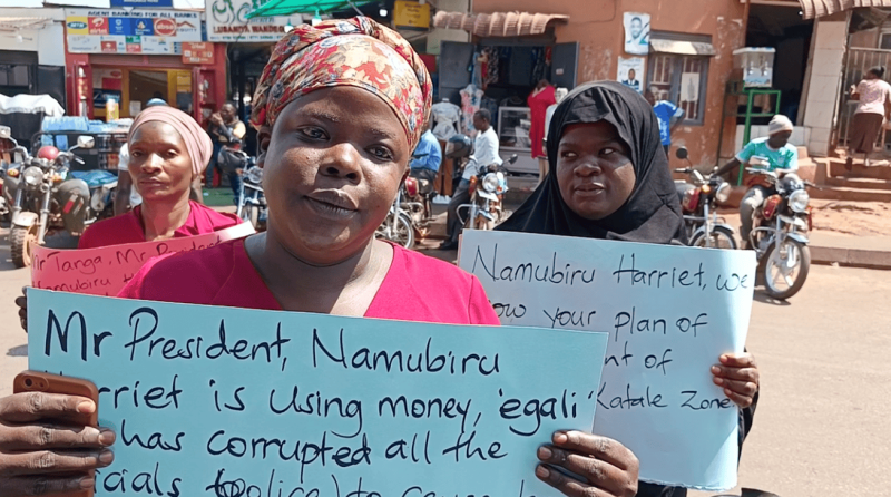 Wandegeya Katale Residents Protest Ahead Of Elections For Women’s And Male LCs