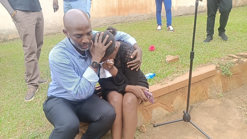 Dr. Muganga Visits Parents’ Graves to Affirm Ugandan Roots Amid Citizenship Controversy.