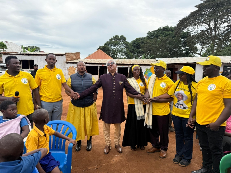 Professor Madhu Extends Support to Vulnerable Children, Elderly in Wakiso
