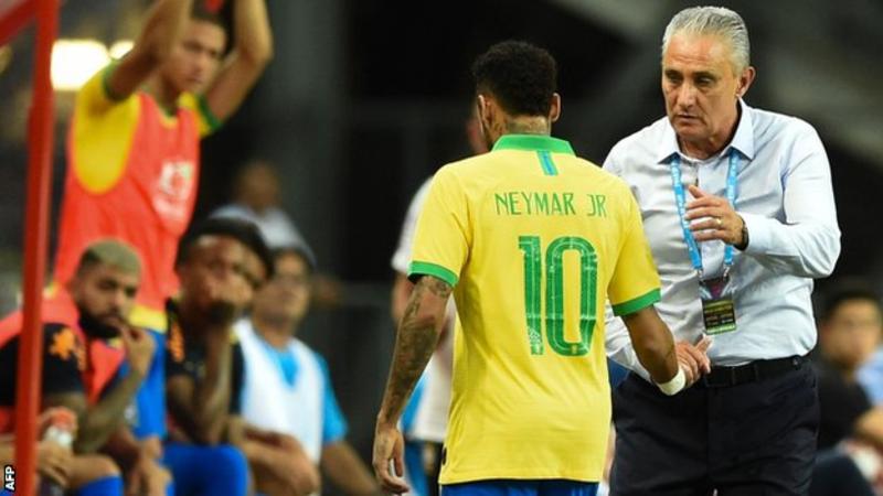 Neymar limps off as Brazil held by Nigeria