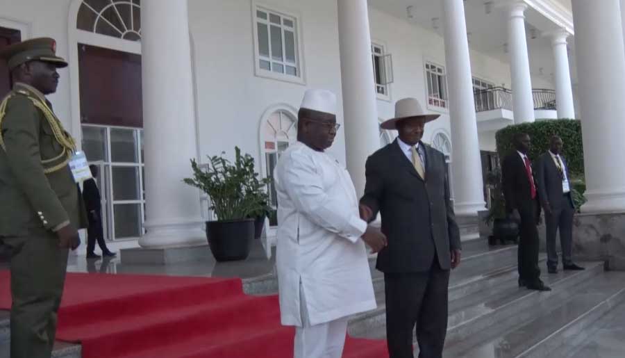 Sierra Leon President Visits Uganda, Appeals To Museveni To Help His Country Grow Like Uganda